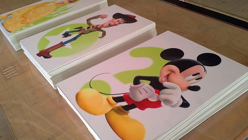 1公分UV打印雕刻